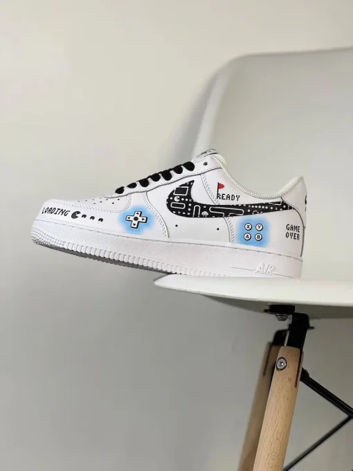 Customize the Nike Air Force 1 handmade Anime video game PS5 shoes (2)