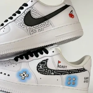 Customize the Nike Air Force 1 handmade Anime video game PS5 shoes (5)