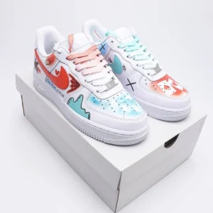 Customize the Nike Air Force 1 handmade clown creative painting shoes (6)