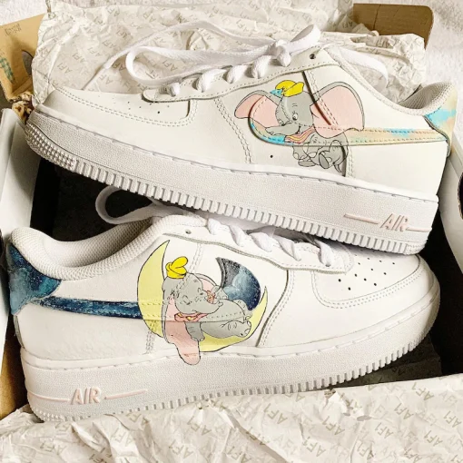 Day and Night Dumbo Custom Anime Shoes Air Force 1 (3)