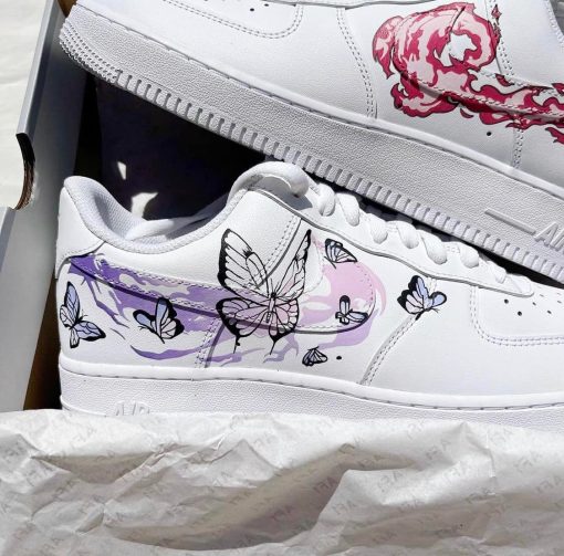 Demon Slayer Anime Shoes Air Force 1 Custom-1