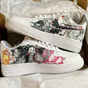 Demon Slayer Kimetsu no Yaiba Custom Anime Shoes-1