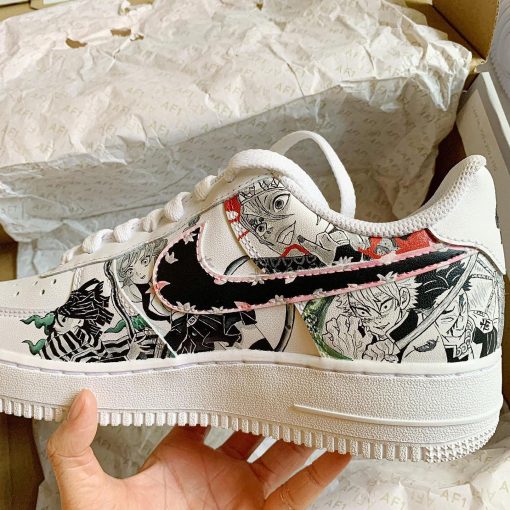 Demon Slayer Kimetsu no Yaiba Custom Anime Shoes-2