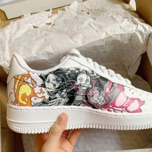 Demon Slayer Kimetsu no Yaiba Custom Anime Shoes-5