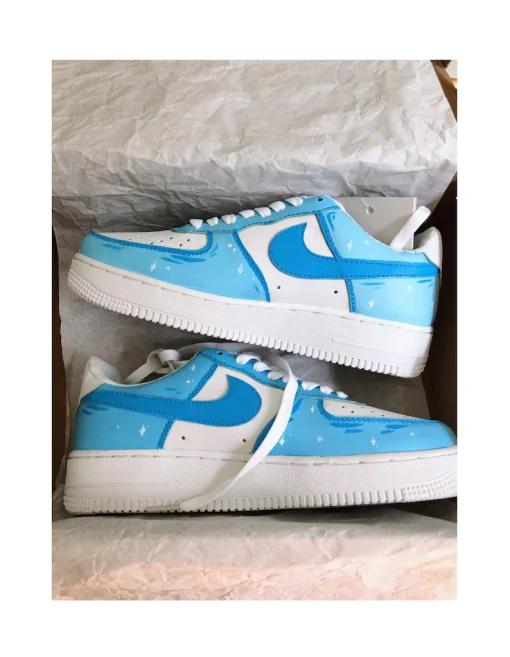 Doraemon Custom Air Force 1s - Limited Edition Anime Shoes (5)