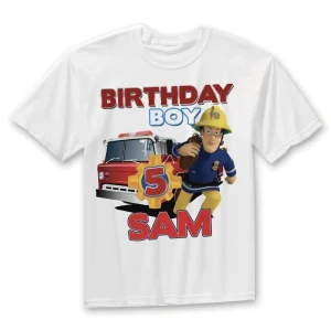 Fireman Sam Birthday Family Shirt