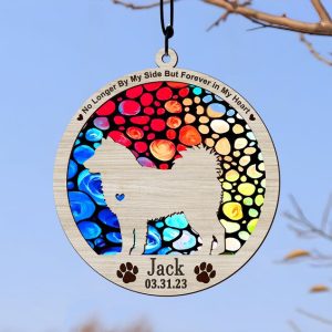 Forever Paws A Dog Suncatcher Memorial Gift for Your Beloved Pet-2