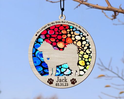 Forever Paws A Dog Suncatcher Memorial Gift for Your Beloved Pet-2