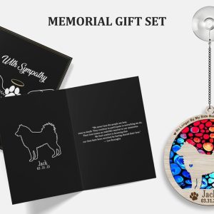 Forever Paws A Dog Suncatcher Memorial Gift for Your Beloved Pet-5