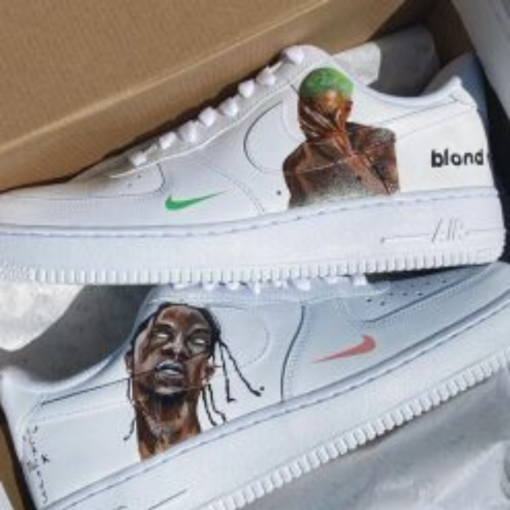 Frank Ocean x Travis Scott Air Force 1 Custom