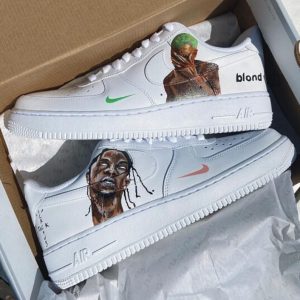 Vintage Graffiti Custom Nike Air Force 1 Sneakers - Giftcustom