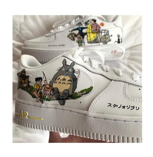 Ghibli Studio Air Force 1 Custom Anime Footwear-3