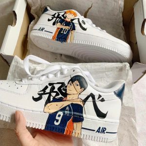 Haikyuu Custom Anime Shoes Air Force 1-3