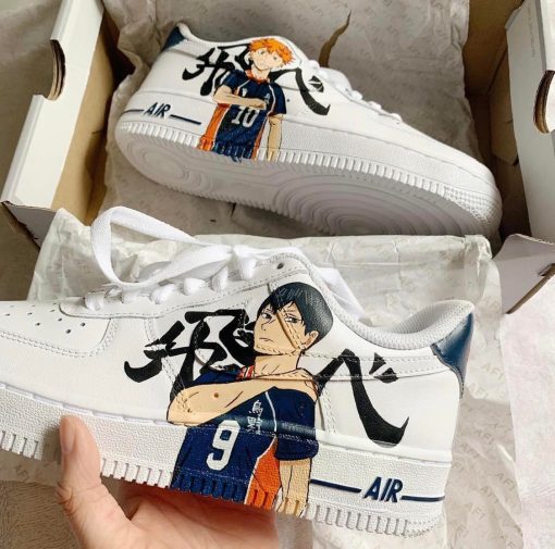 Haikyuu Custom Anime Shoes Air Force 1-3