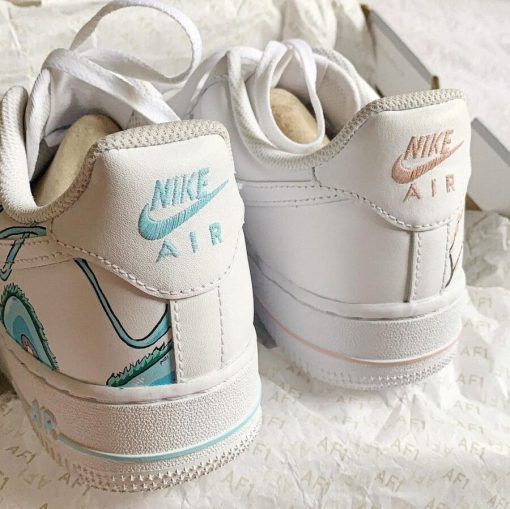 Haku and Chihiro Air Force 1 Custom Anime Shoes by Mincustoms-2