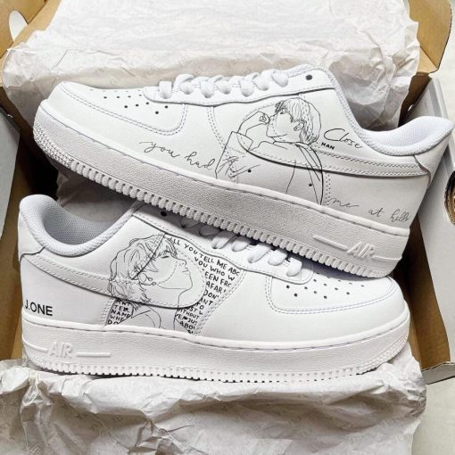 Han Ji Sung x Air Force 1 Custom