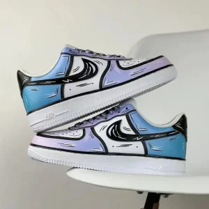Hand-Painted and Sprayed Custom Air Force 1 Shoes (4)