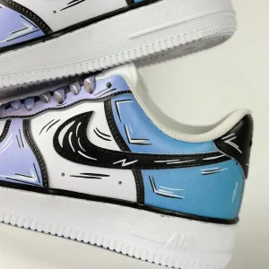 Hand-Painted and Sprayed Custom Air Force 1 Shoes (5)