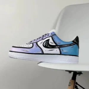 Hand-Painted and Sprayed Custom Air Force 1 Shoes (6)