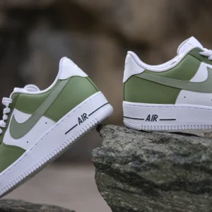 Handmade Avocado Painting Custom Air Force 1 Shoes' (3)