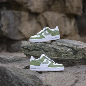 Handmade Avocado Painting Custom Air Force 1 Shoes' (4)