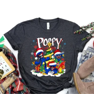 Huggy Wuggy Poppy Playtime Christmas Shirt 4