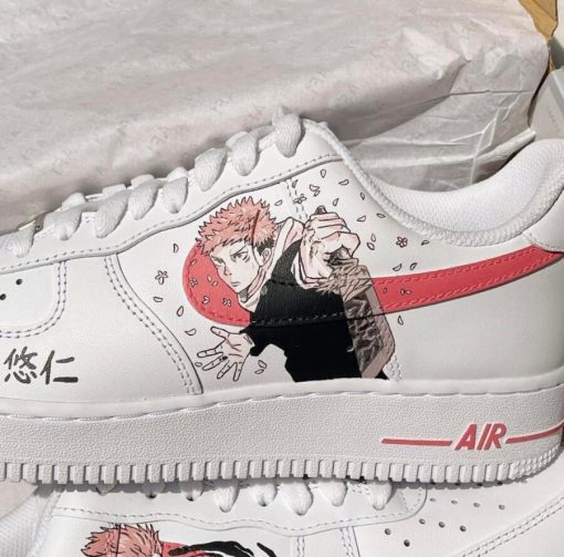 Jujutsu Kaisen Yuji Itadori x Sukuna Custom Air Force 1 Shoes-1