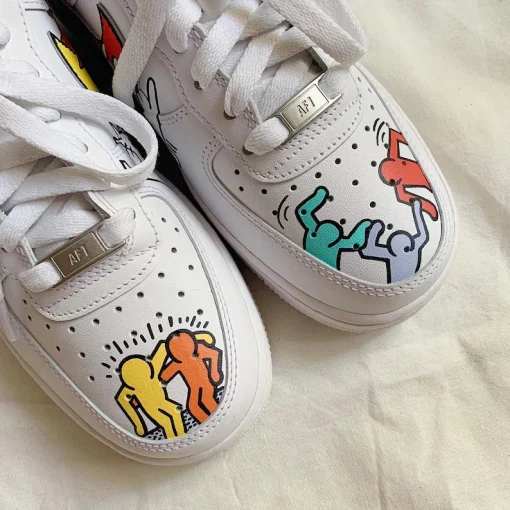 Keith Haring Air Force 1 Custom Anime Shoes (4)