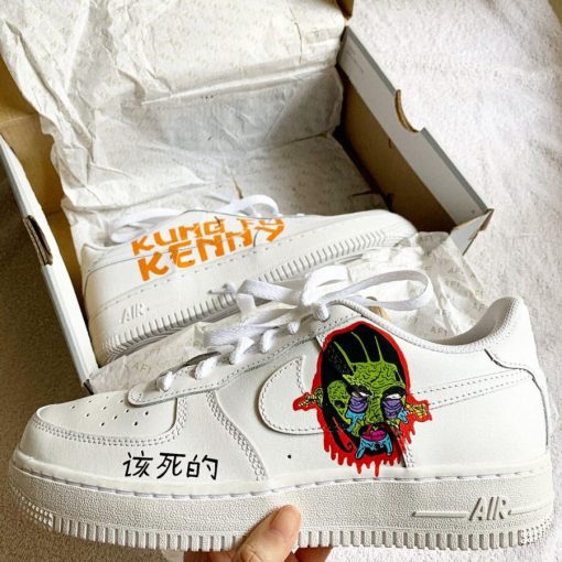 Kendrick Lamar Air Force 1 Custom-1