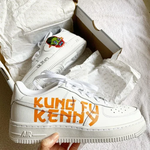 Kendrick Lamar Anime Custom Air Force 1 Shoes (2)