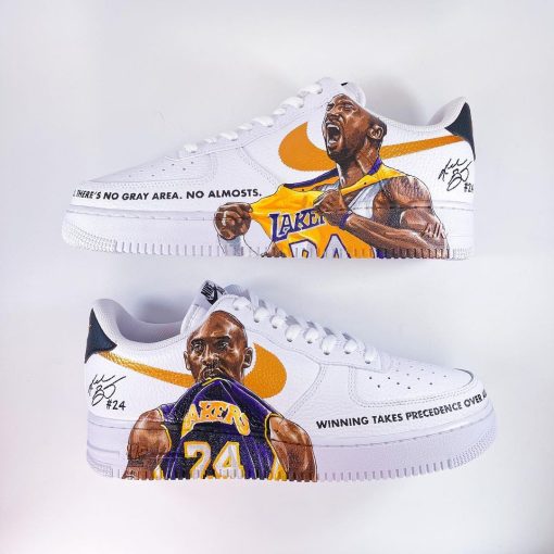 Kobe Bryant 81 Point Game Custom Air Force 1