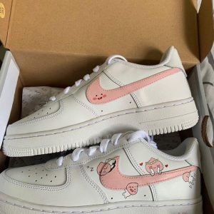 Limited Edition Apeach Air Force 1 Custom Shoes (1)