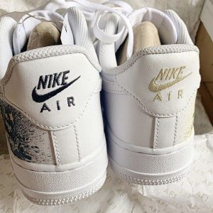 Limited Edition Celestial Sun and Moon Custom Anime Air Force 1 Shoes (4)