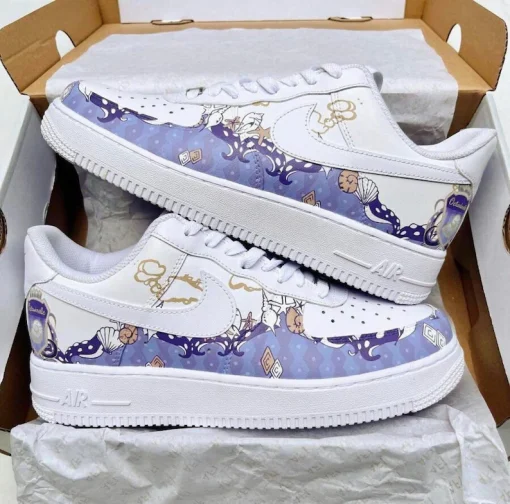 Limited Edition Custom Disney Air Force 1 Anime Shoes (2)