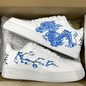 Limited Edition Dragon Air Force 1 Custom Anime Shoes