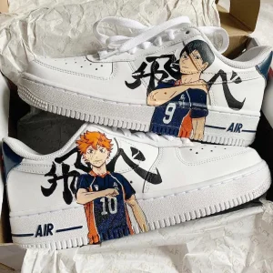 Limited Edition Haikyuu Custom Air Force 1 Shoes (2)