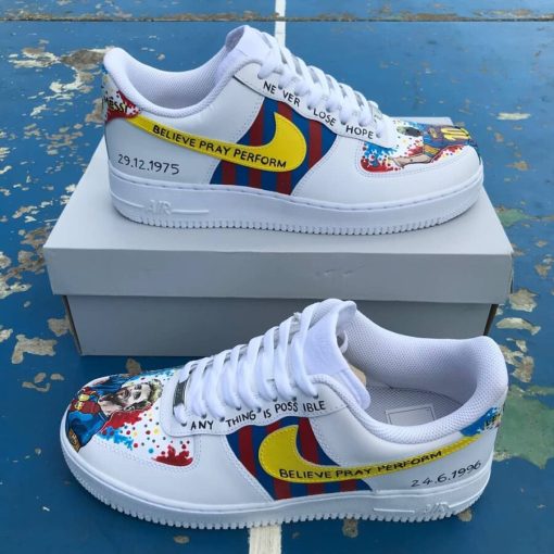 Lionel Messi Custom Air Force 1-4