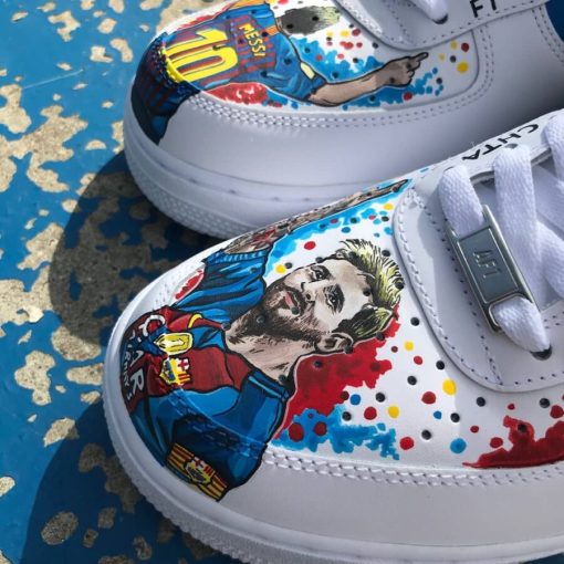 Lionel Messi Custom Air Force 1-5