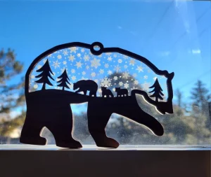 Mama Bear Sun Catcher A Perfect Way to Show Your Mom How Much You Care