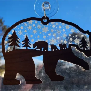 Mama Bear Sun Catcher A Perfect Way to Show Your Mom How Much You Care-9