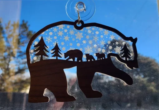 Mama Bear Sun Catcher A Perfect Way to Show Your Mom How Much You Care-9