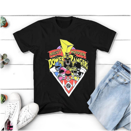 Mighty Morphin Power Ranger Mens T-Shirt