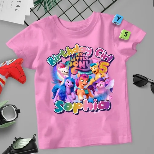 My Little Pony Custom Unicorn Birthday Shirt 2