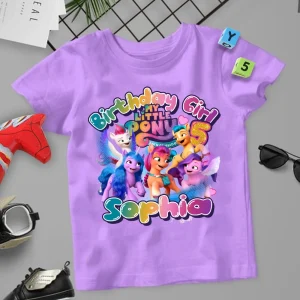 My Little Pony Custom Unicorn Birthday Shirt