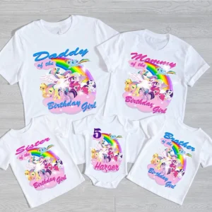 My Little Pony Rainbow Dash Birthday Shirt