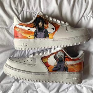 Naruto Itachi x Kakashi Air Force 1 Custom Anime Shoes