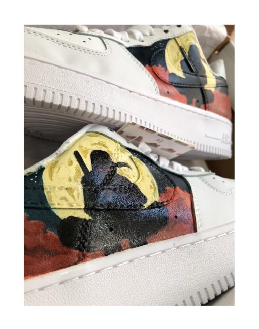 Naruto Uchiha Itachi x Anbu Air Force 1 Custom Anime Shoes-2