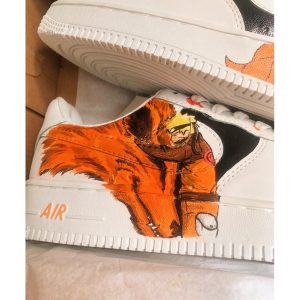 Naruto x Kurama Air Force 1 Custom Anime Shoes-1