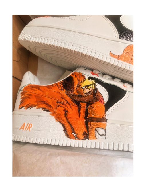 Naruto x Kurama Air Force 1 Custom Anime Shoes-1