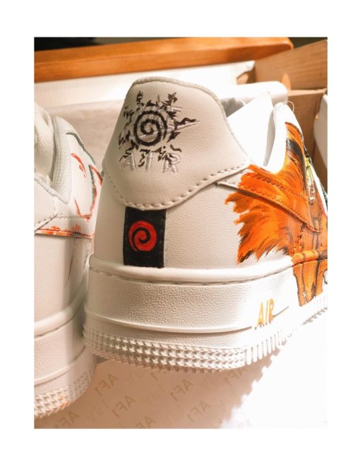 Naruto x Kurama Air Force 1 Custom Anime Shoes-3